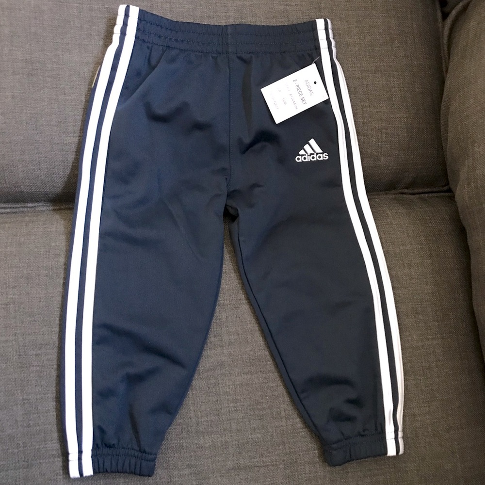 Adidas 18m Toddler/Boy Navy Blue Athletic Training Pants